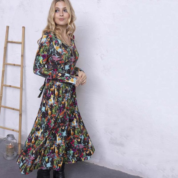 Robe longue d'automne