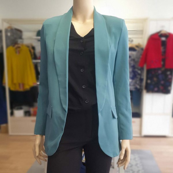 Blazer vert céladon